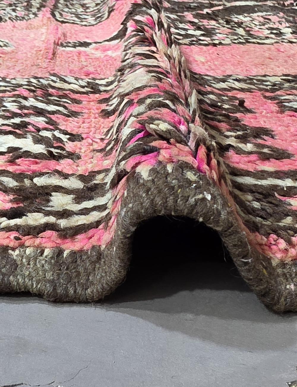 Pink Moroccan Tribal Rug 8.6 x 5.6 ft / 263 x 173 cm