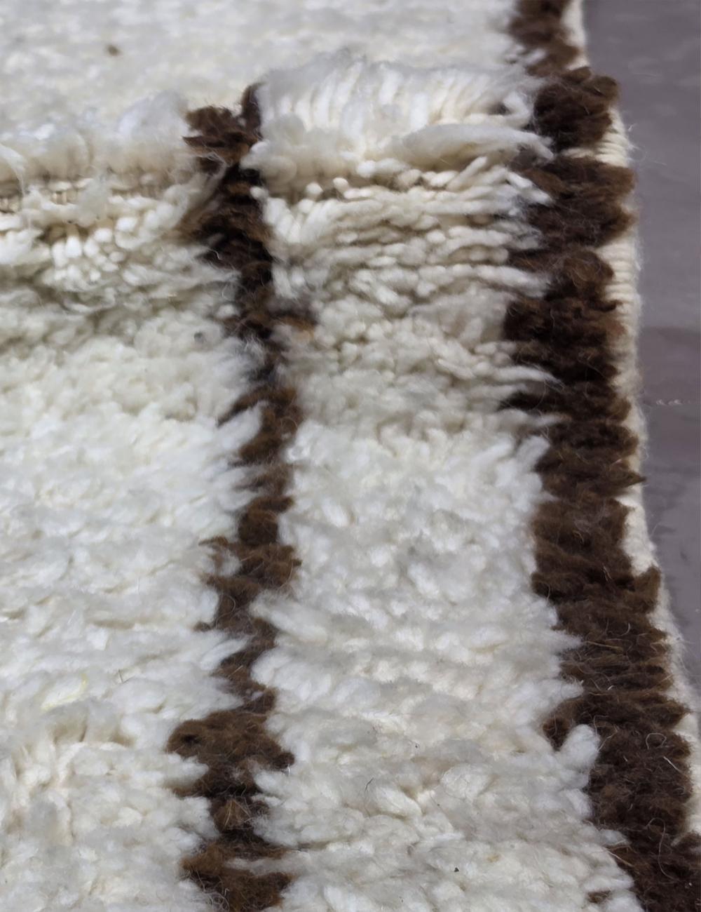 Handknotted Berber Wool Rug 9.8 x 7.9 ft / 300 x 242 cm