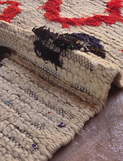 Vintage Geometric Diamond Moroccan Rug 6 x 2.62 ft / 183 x 80 cm