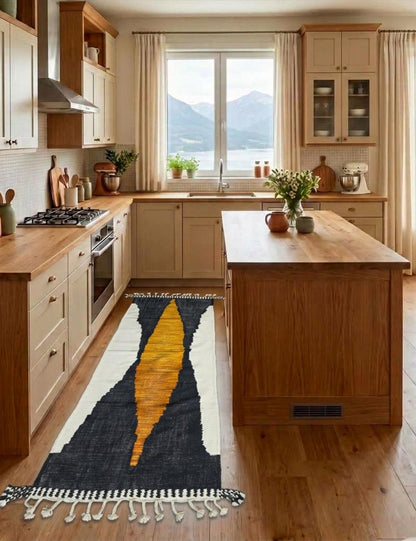 Ochre Spike Boujad Runner 8.1 x 3.12 ft / 248 x 95 cm