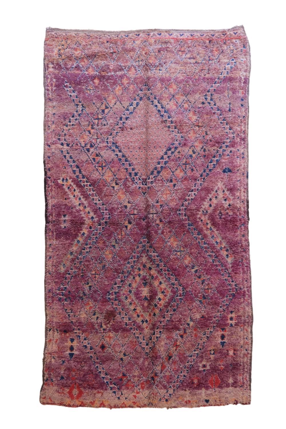 Authentic Moroccan Carpet 12x6.1 ft / 367x186 cm - Surcoma