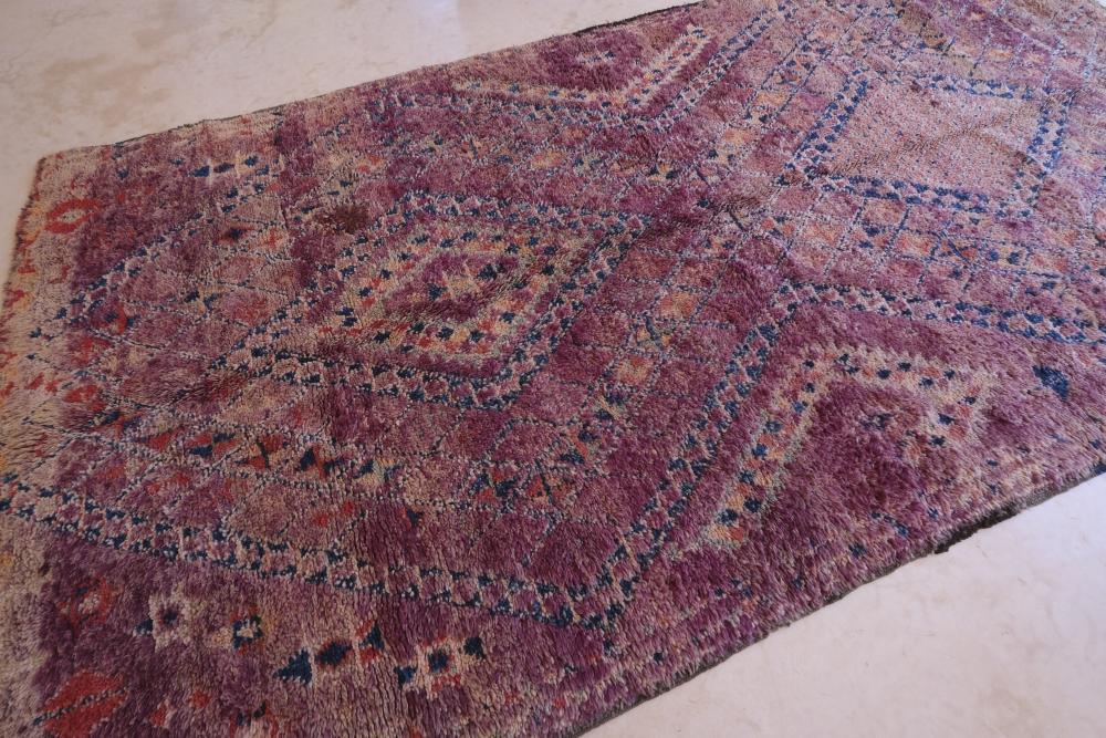 Authentic Moroccan Carpet 12x6.1 ft / 367x186 cm - Surcoma