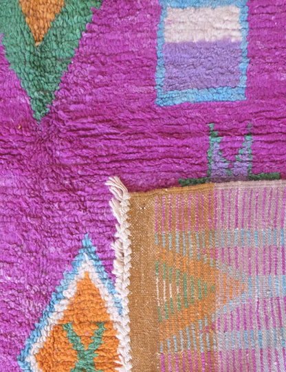 Vibrant Moroccan Rug 10.5 x 6.6 ft / 319 x 203 cm - Surcoma