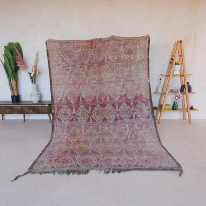 Moroccan Zayan Wool Rug 9.8 x 6.7 ft / 300 x 207 cm - Surcoma