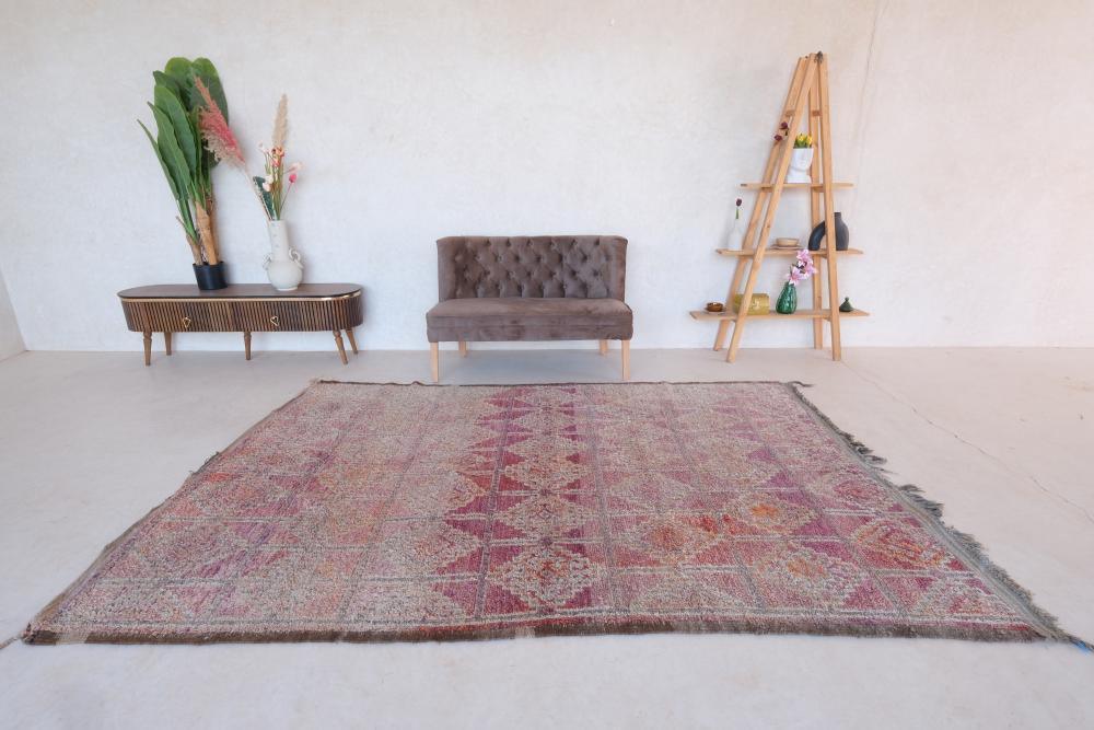 Moroccan Zayan Wool Rug 9.8 x 6.7 ft / 300 x 207 cm - Surcoma
