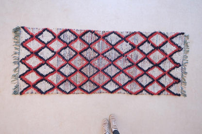 Geometric Rug for Entryway or Hallway 8.2 x 3.1 ft / 249 x 97 cm - Surcoma