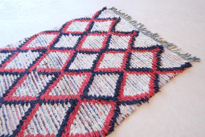 Geometric Rug for Entryway or Hallway 8.2 x 3.1 ft / 249 x 97 cm - Surcoma