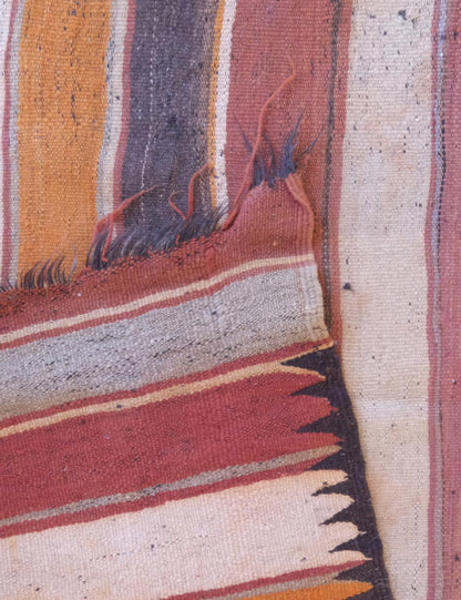 Authentic Vintage Ait Bou Sbaa Rug 13.6 x 4.7 ft / 416 x 145 cm - Surcoma