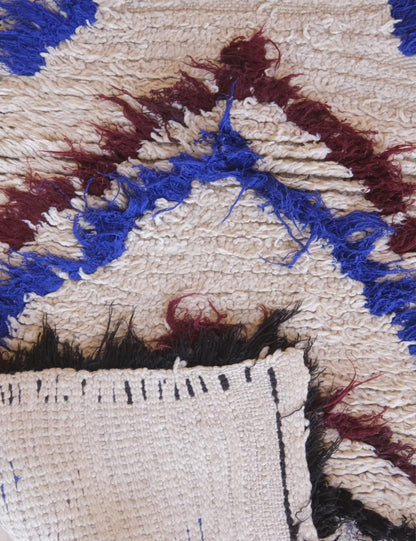 Moroccan Rug Decor 5.1 x 2.4 ft / 156 x 75 cm - Surcoma