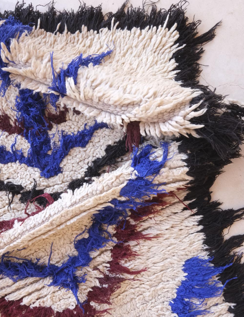 Moroccan Rug Decor 5.1 x 2.4 ft / 156 x 75 cm