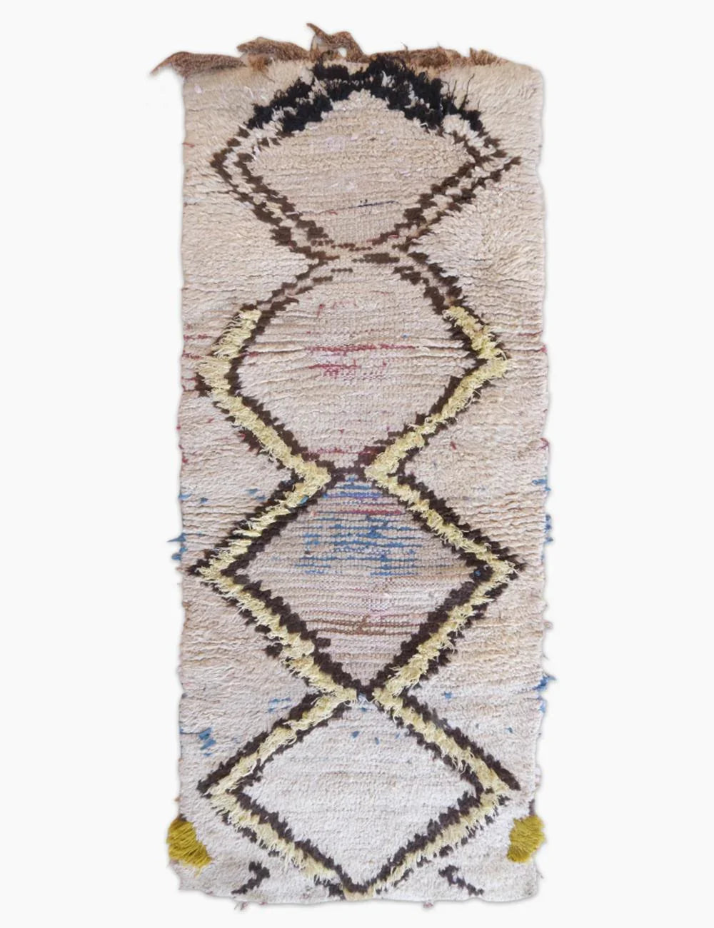 Azilal Moroccan Runner Rug 5.7 x 2.3 ft / 175 x 72 cm - Surcoma