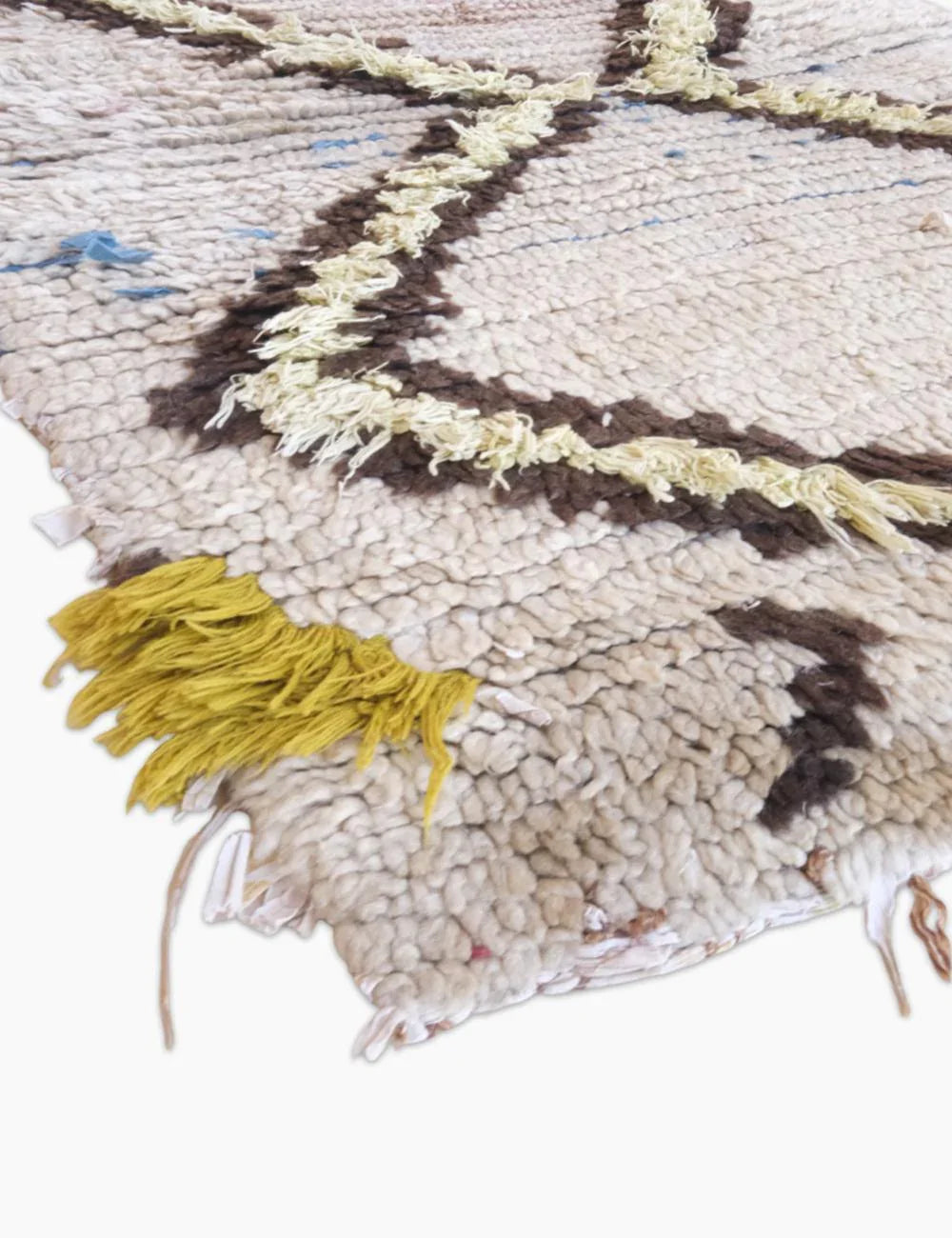 Azilal Moroccan Runner Rug 5.7 x 2.3 ft / 175 x 72 cm - Surcoma