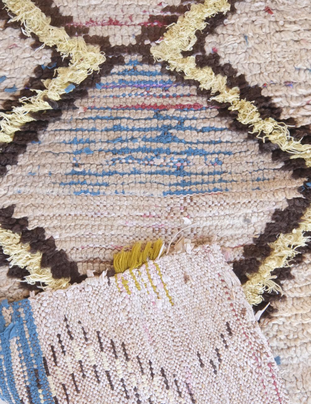 Azilal Moroccan Runner Rug 5.7 x 2.3 ft / 175 x 72 cm - Surcoma