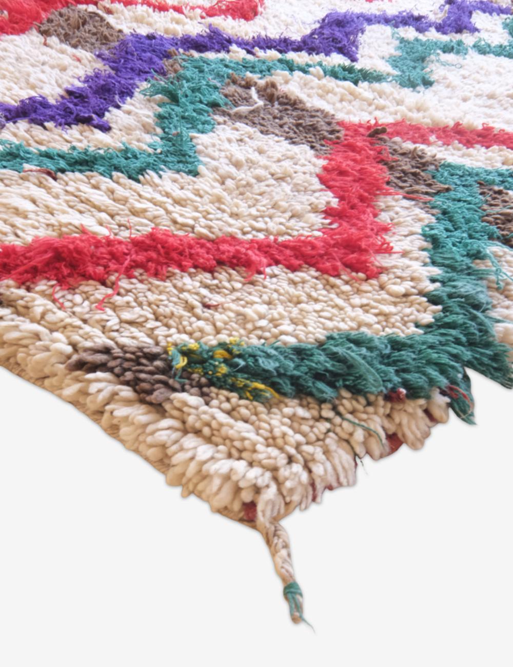 Tribal Azilal Rug 6.2 x 3 ft / 188 x 93 cm
