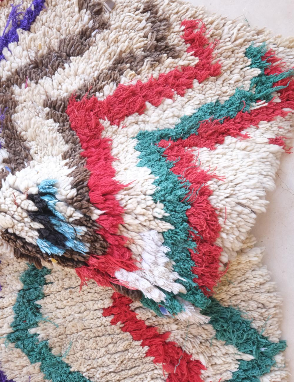Tribal Azilal Rug 6.2 x 3 ft / 188 x 93 cm