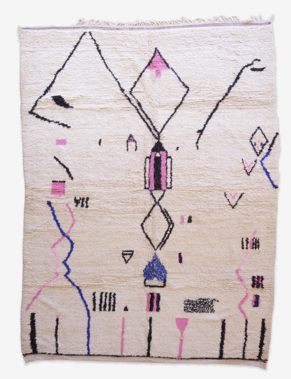 Azilal Moroccan Wool Rug 11.5 x 8 ft / 352 x 245 cm