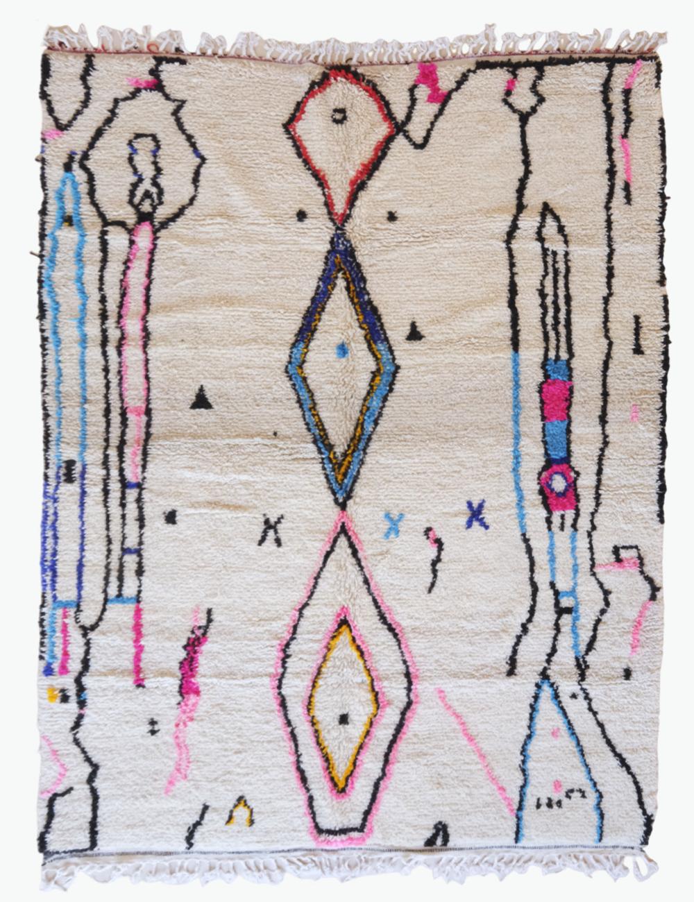 Contemporary Azilal Rug 10 x 7.1 ft / 305 x 219 cm