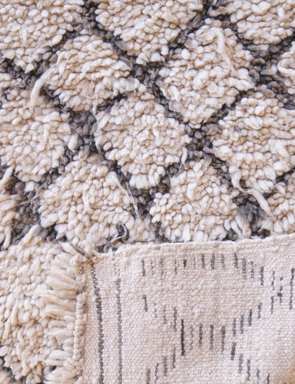 Beige Berber Carpet 6.8 x 2.4 ft / 207 x 76 cm - Surcoma