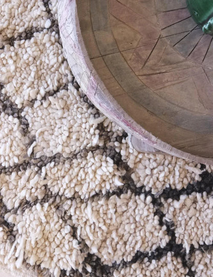 Beige Berber Carpet 6.8 x 2.4 ft / 207 x 76 cm - Surcoma
