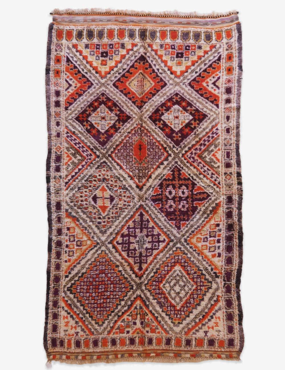 Beni MGuild Moroccan Rug 12 x 6.6 ft / 367 x 203 cm