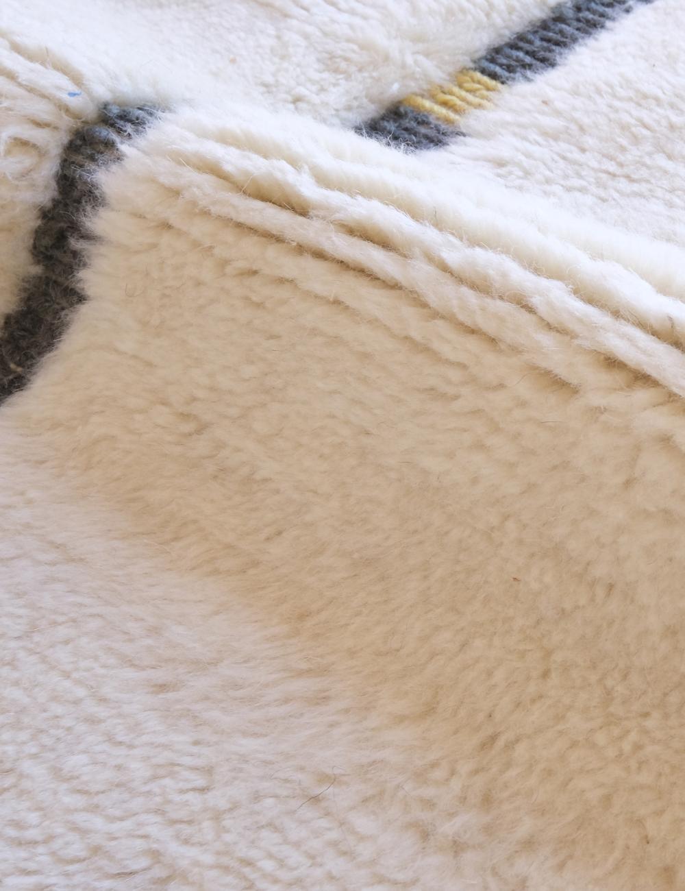 Beni Mrirt Moroccan Luxurious Plush Wool Rug – 10.3 x 7.2 ft (314 x 220 cm) Handmade

