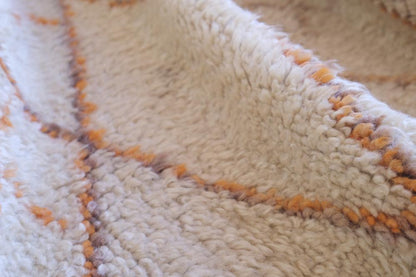 Beni Ourain Rug 7.7 x 6.2 ft / 234 x 190 cm - Surcoma