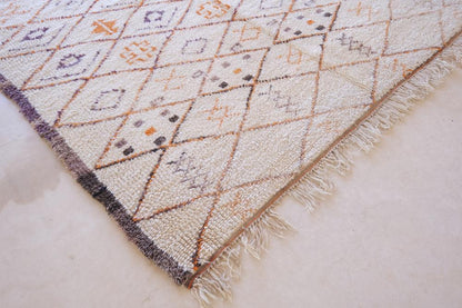 Beni Ourain Rug 7.7 x 6.2 ft / 234 x 190 cm - Surcoma