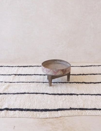 Beni Ourain Moroccan Wool Rug 8.3 x 4.9 ft / 252 x 150 cm - Surcoma