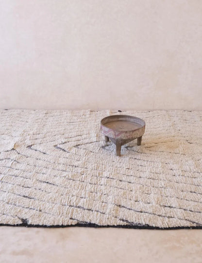 Beni Ourain Wool Rug 9.3 x 7 ft / 282 x 215 cm - Surcoma