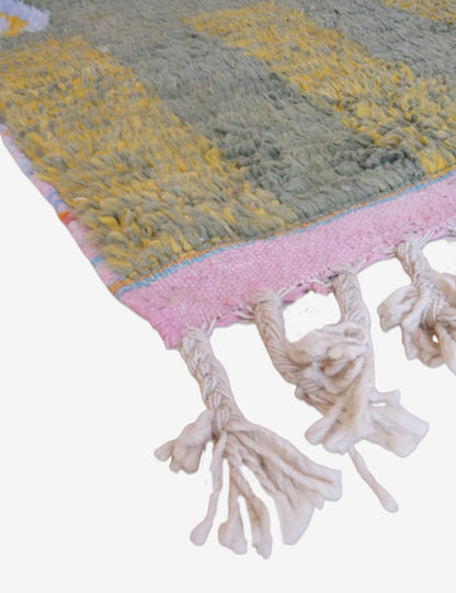 Custom Colorful Moroccan Runner Rug - Echoes Of Love 50