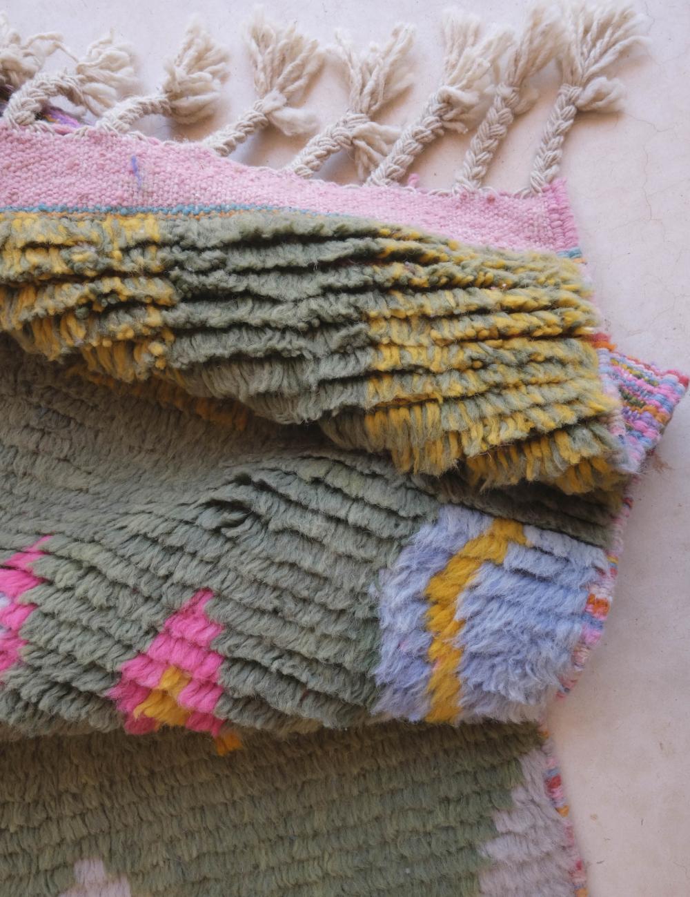 Custom Colorful Moroccan Runner Rug - Echoes Of Love 50