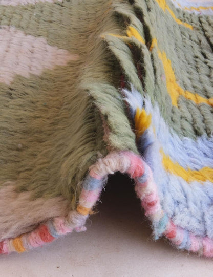 Custom Colorful Moroccan Runner Rug - Echoes Of Love 50