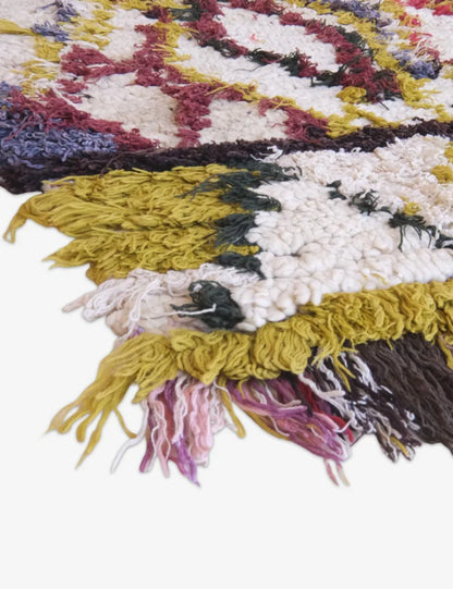 Berber Moroccan Accent Rug 5.1 x 2.1 ft / 156 x 64 cm - Surcoma