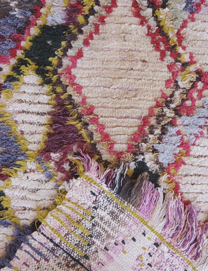 Berber Moroccan Accent Rug 5.1 x 2.1 ft / 156 x 64 cm - Surcoma