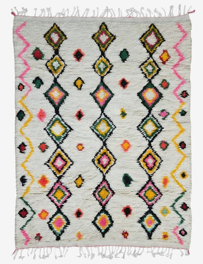 Berber Symbols Rug 8.9 x 6.1 ft / 270 x 187 cm