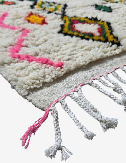 Berber Symbols Rug 8.9 x 6.1 ft / 270 x 187 cm