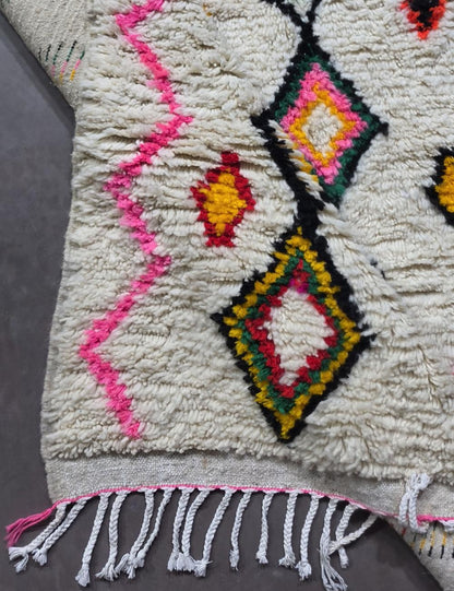 Berber Symbols Rug 8.9 x 6.1 ft / 270 x 187 cm