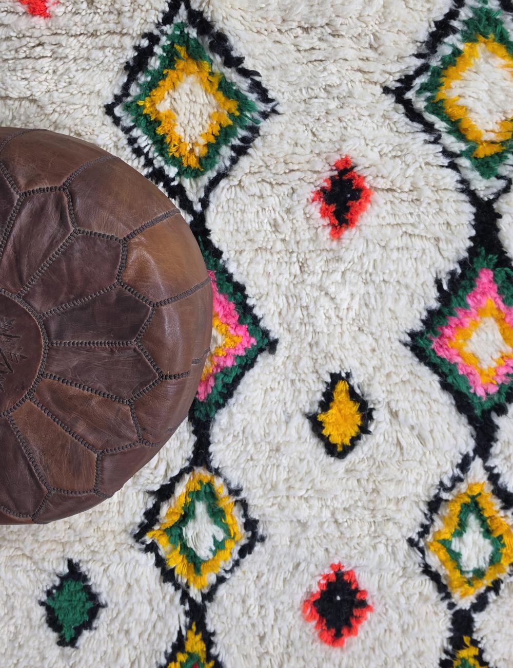 Berber Symbols Rug 8.9 x 6.1 ft / 270 x 187 cm