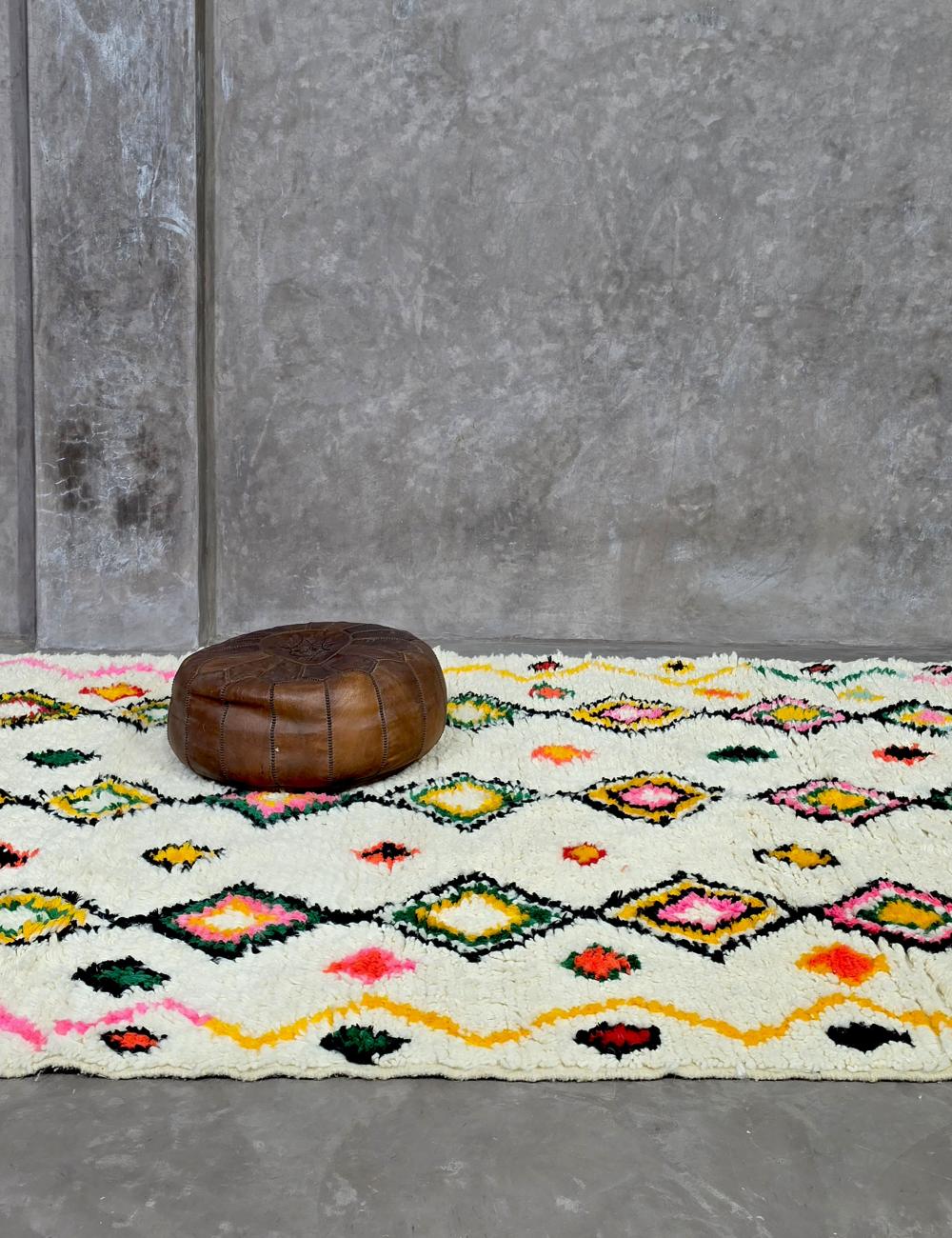 Berber Symbols Rug 8.9 x 6.1 ft / 270 x 187 cm