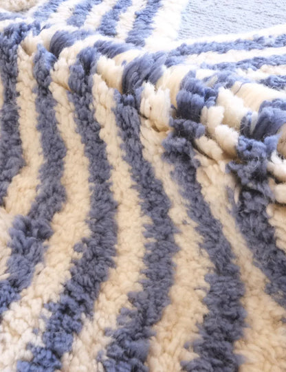 Blue Beni Mrirt Rug 10 x 6.8 ft / 306 x 210 cm - Surcoma