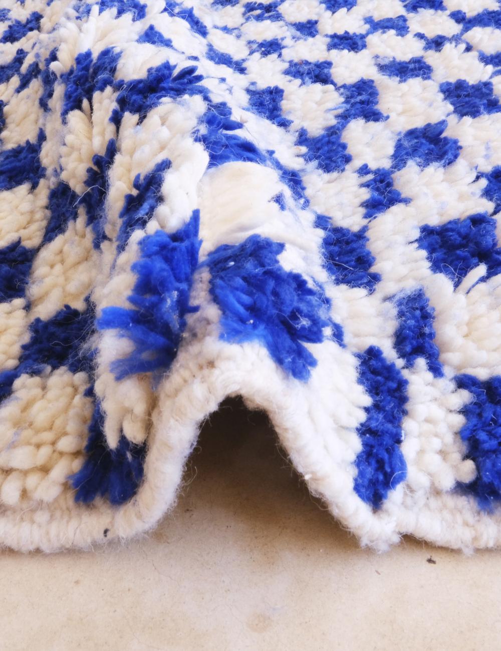 Custom Checkerboard Moroccan Rug