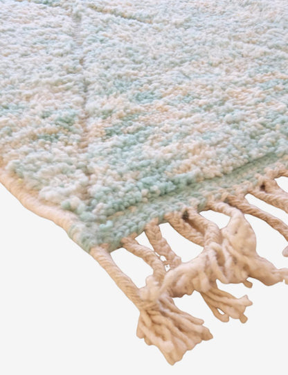 Blue Contemporary Moroccan Rug - Beni Ourain 15