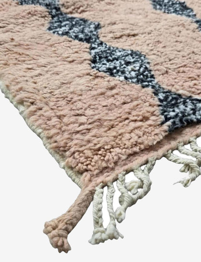 Blush Beige Moroccan Rug 10.1 x 6.4 ft / 309 x 197 cm