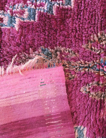 Boho Moroccan Rug 5.4 x 4.8 ft / 165 x 148 cm - Surcoma