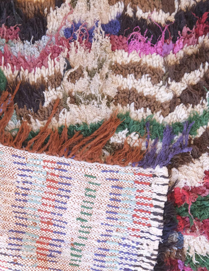Boho Moroccan Rug 5.5 x 2.9 ft / 168 x 91 cm - Surcoma