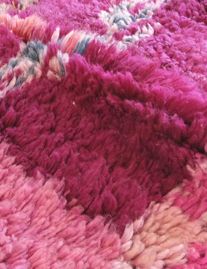 Boho Moroccan Rug 5.4 x 4.8 ft / 165 x 148 cm - Surcoma