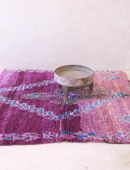 Boho Moroccan Rug 5.4 x 4.8 ft / 165 x 148 cm - Surcoma