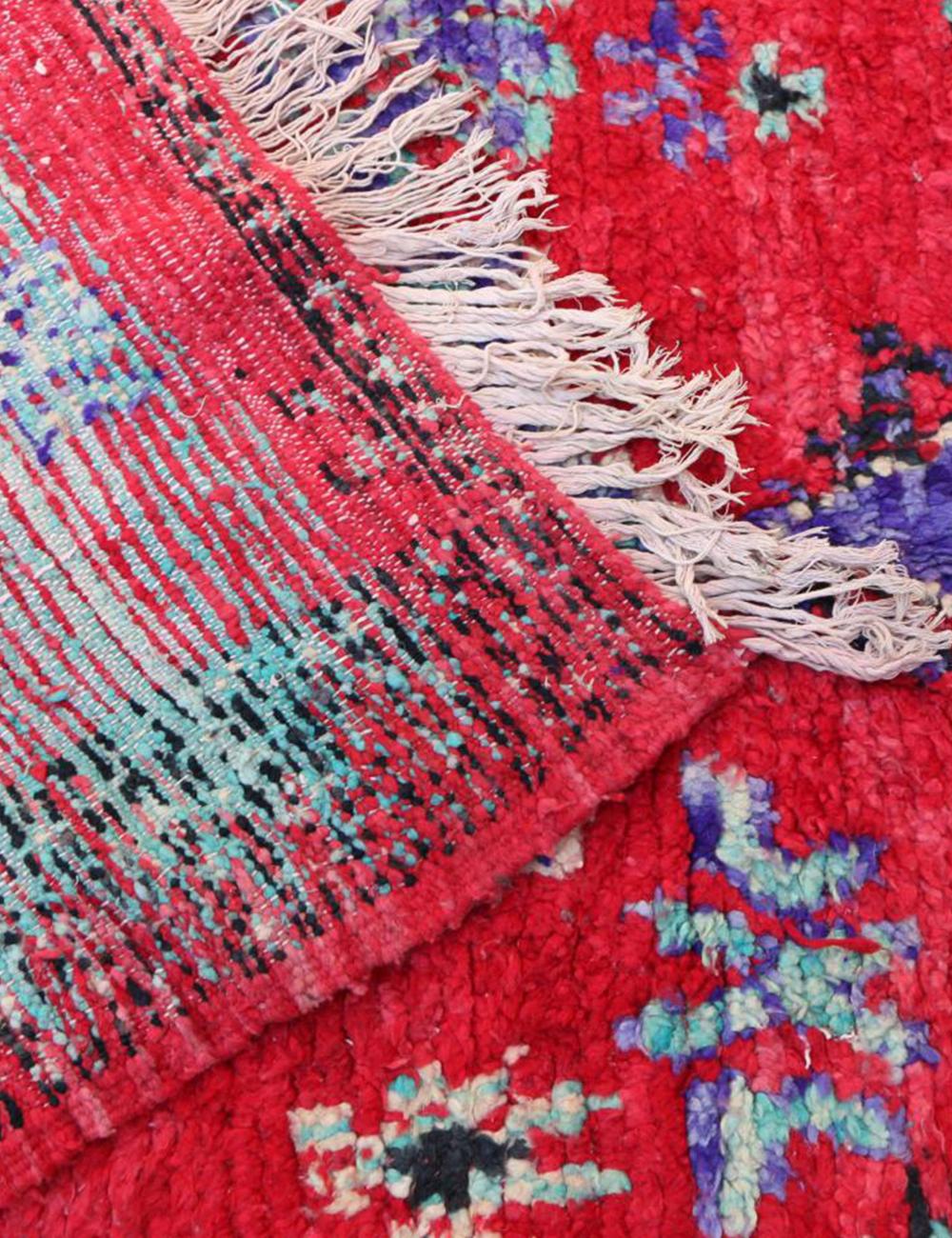 Vibrant Tribal Moroccan Rug 10.4 x 4.8 ft / 318 x 147 cm