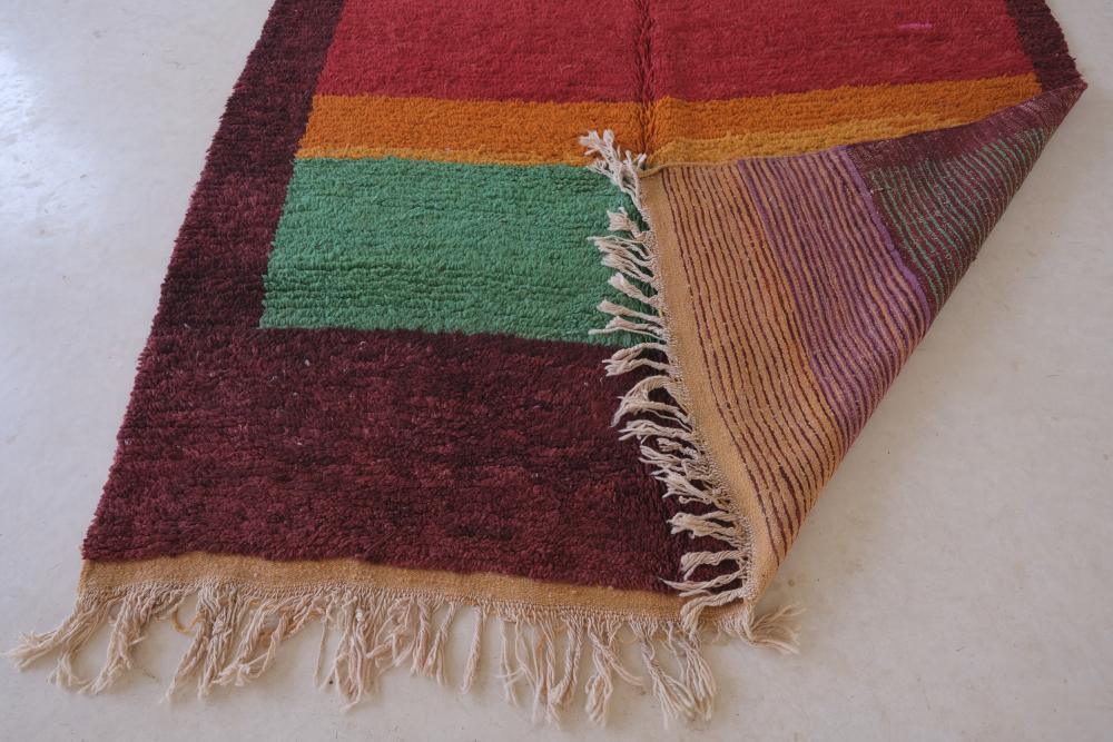 Moroccan Colorful Boujad Berber Carpet 9.8 x 6.4 ft / 300 x 195 cm - Surcoma