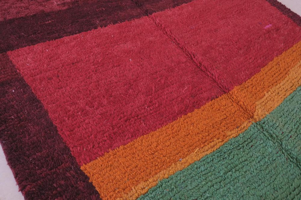 Moroccan Colorful Boujad Berber Carpet 9.8 x 6.4 ft / 300 x 195 cm - Surcoma